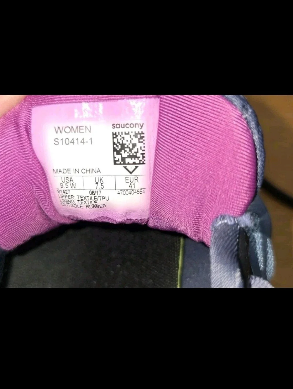 Saucony excellent worn